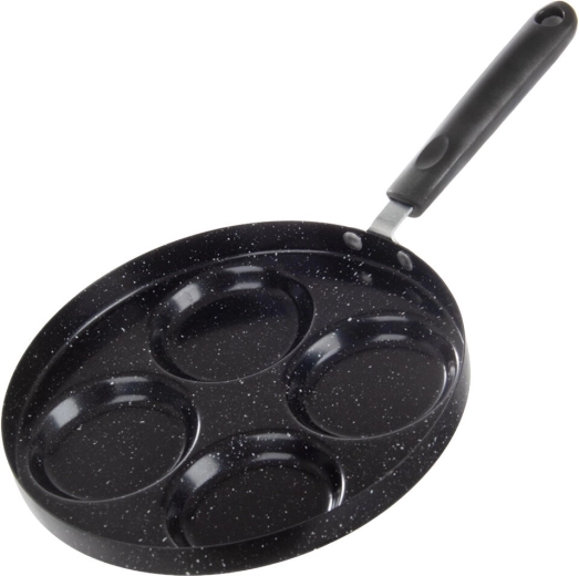 Poêle Banquet Granit Black pour 4 pancakes 24 cm