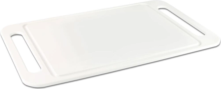 Planche de service et de découpe 50 × 30 cm, blanche