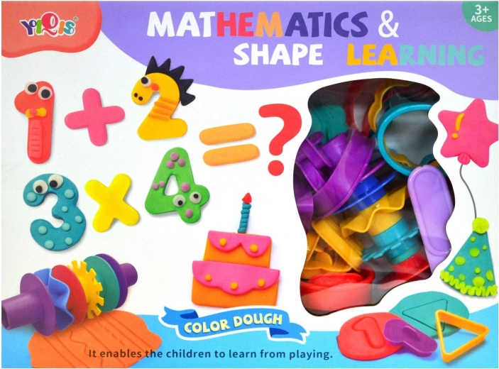 Pâte à modeler – plastiline chiffres - 1 pièce