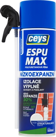 Mousse de montage à faible expansion CEYS 500 ml