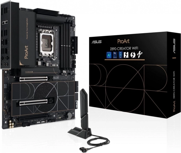 ASUS ProArt Z890 Creator WiFi – carte mère pour créateurs avec Thunderbolt 5, LAN 10G et Wi‑Fi 7