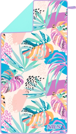 Serviette en microfibre à séchage rapide NILS Camp NCR14 Flora