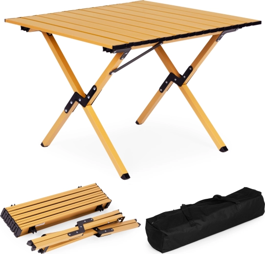 Table de camping pliante 60 × 60 cm avec sac de transport MultiGarden