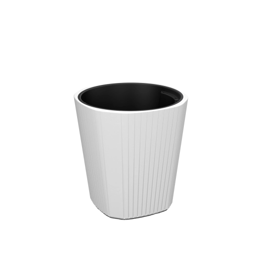 Pot Muza 39 cm bas blanc