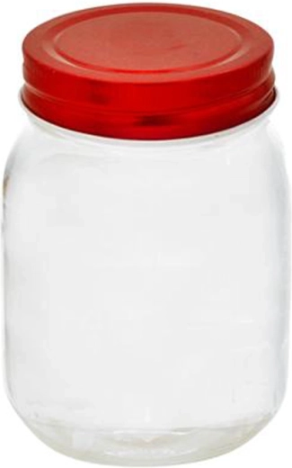 Bocal de stérilisation avec couvercle TORO 380 ml