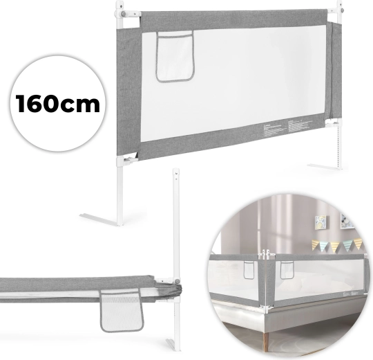 Barrière de sécurité pour lit enfant ECOTOYS 160 cm