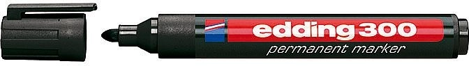 Marqueur industriel permanent edding 300 noir