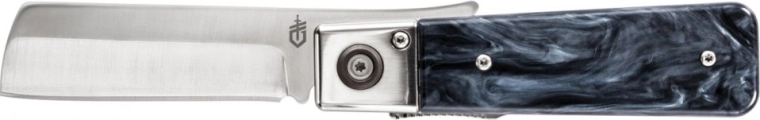 Gerber Jukebox Marble couteau de poche 7 cm, bleu marbré