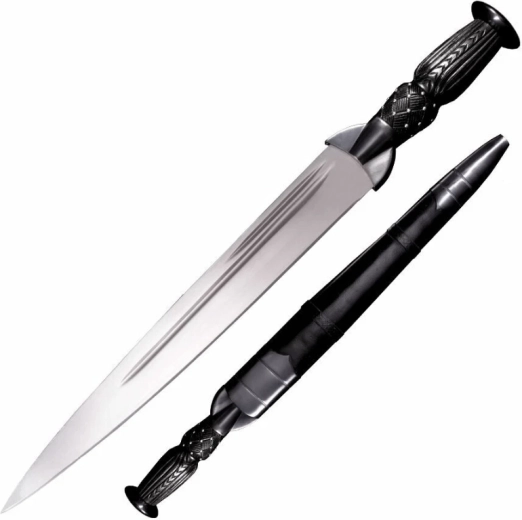 Cold Steel Scottish Dirk dague de collection 33 cm avec fourreau en cuir