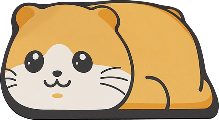 Tapis de bain en diatomite Bath-hamster 60 × 40 cm