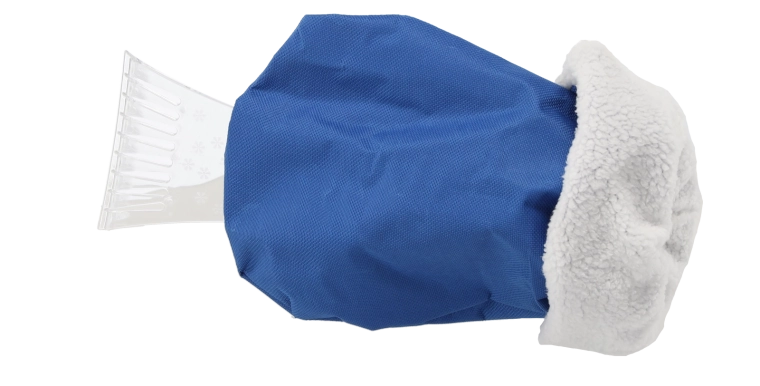 Raclette à glace avec manchette-gant