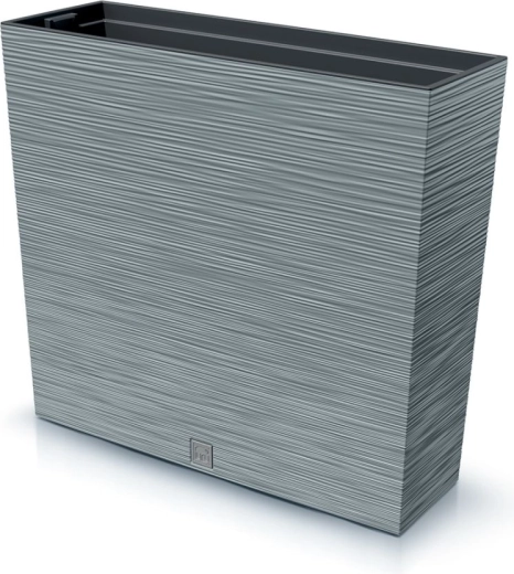 Jardinière Furu Case T 77 cm – couleur béton avec insert intérieur