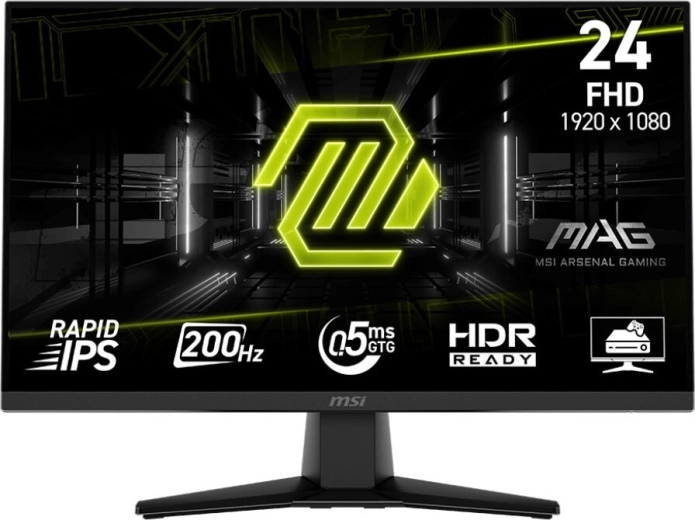 Moniteur 23,8" FHD 200 Hz LED plat MAG 242F