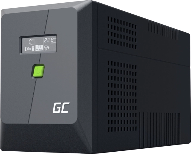 Onduleur UPS Green Cell PowerProof 1500 VA 900 W avec écran LCD