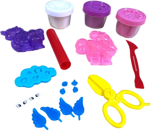 MAC TOYS pâte à modeler amusante – licornes