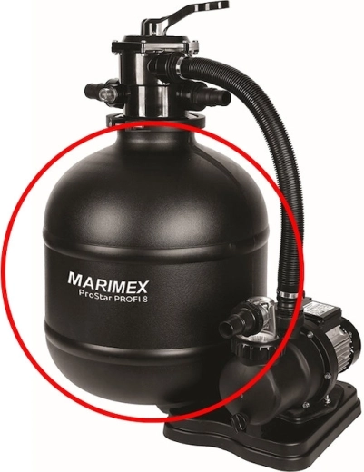 Cuve de filtre à sable ProStar Profi 8