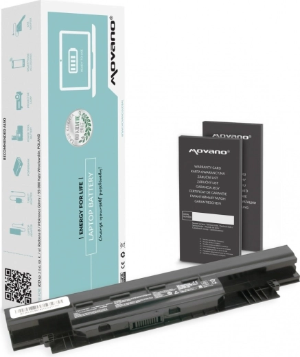 Batterie Movano pour ordinateur portable Asus PRO PU451/PU550/PU551 (A32N1331) 4400 mAh 48 Wh