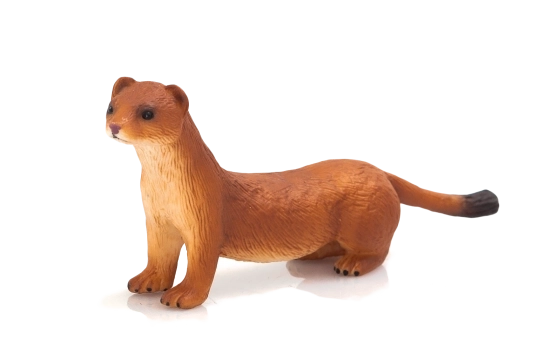 Mojo belette hermine – figurine réaliste
