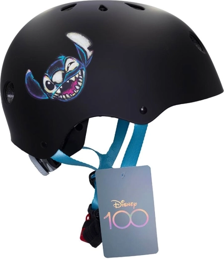 Casque de sport enfant Stitch noir 52–56 cm