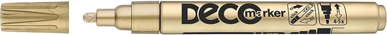 Marqueur ICO Deco doré 2–4 mm