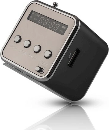 Setty enceinte portable avec radio FM MF-100 noire