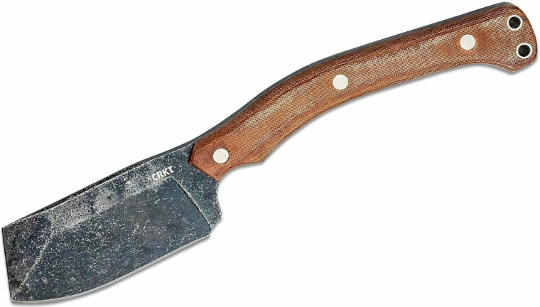 Couteau d’extérieur CRKT Razel Nax Brown 11 cm, Micarta, étui en thermoplastique