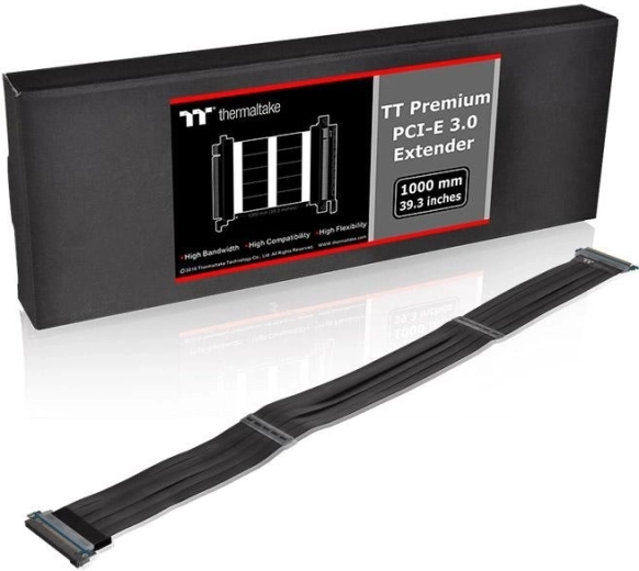 Câble riser premium Thermaltake PCIe 3.0 x16 1000 mm