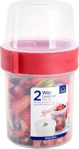 Boîte alimentaire Lock&Lock 2-en-1 560 ml + 310 ml