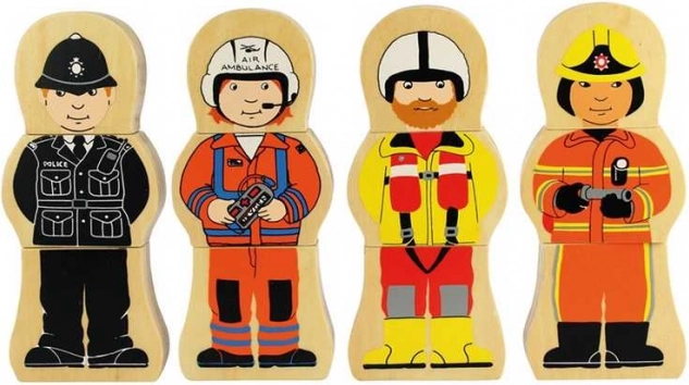 Puzzle en bois professions de Bigjigs Toys