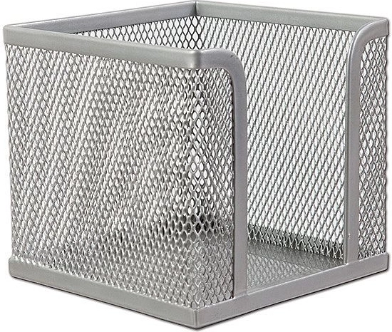 Distributeur métallique pour blocs-notes CONCORDE, argenté