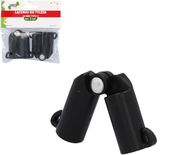 Lot de 2 connecteurs en V pour tuteurs 16 mm