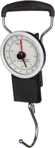Balance mécanique suspendue de voyage 38 kg avec mètre ruban