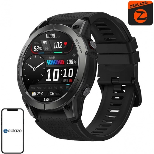 Montre connectée Zeblaze Stratos 3 noire