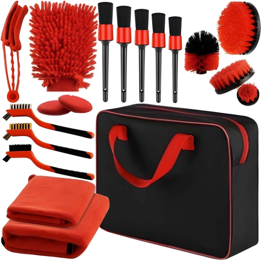 Kit de detailing auto Renew Force 19 en 1 avec étui