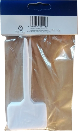 Étiquettes plastiques à piquer pour plantes 13,3 × 5,6 cm, lot de 10