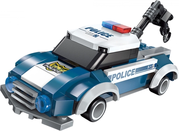 Qman Raging Warrior – voiture de police avec treuil