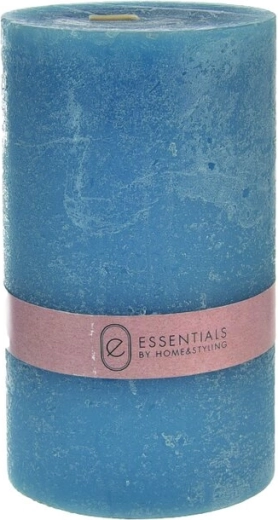 Bougie décorative bleue 520 g