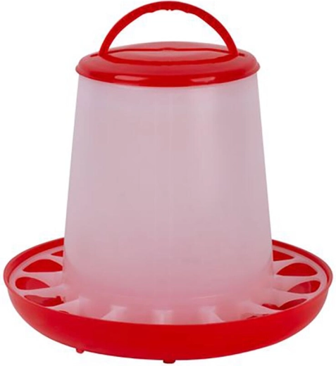 Mangeoire pour volaille 1,5 kg en plastique avec possibilité de suspension