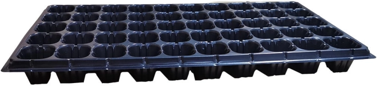 Plateau de semis à 50 alvéoles pour le pré-cultivage