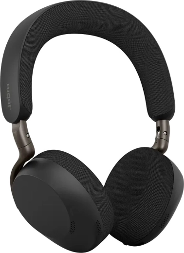 Micro-casque sans fil Jabra Evolve3 75 UC avec adaptateur Link 390c, noir