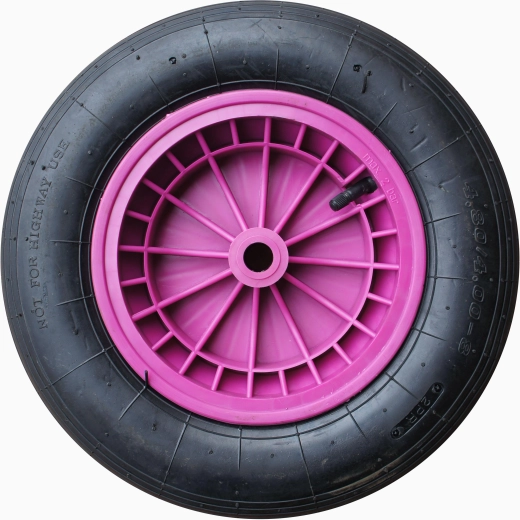 Roue gonflable LIVEX violette 390 mm