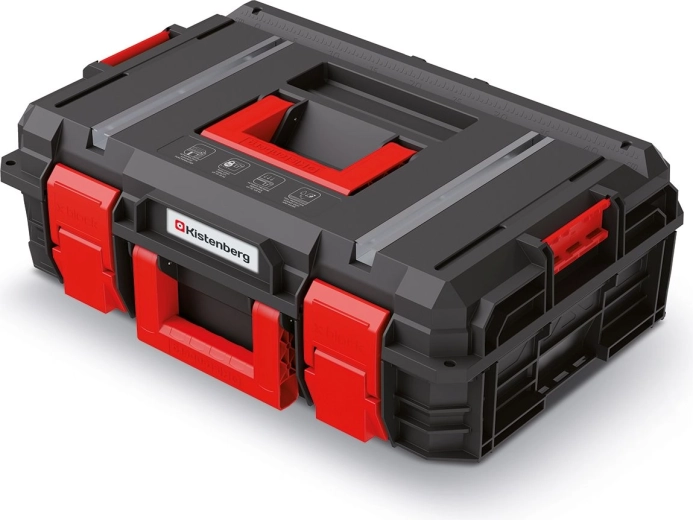 Mallette à outils X-BLOCK TECH, 546 × 380 × 194 mm, noire