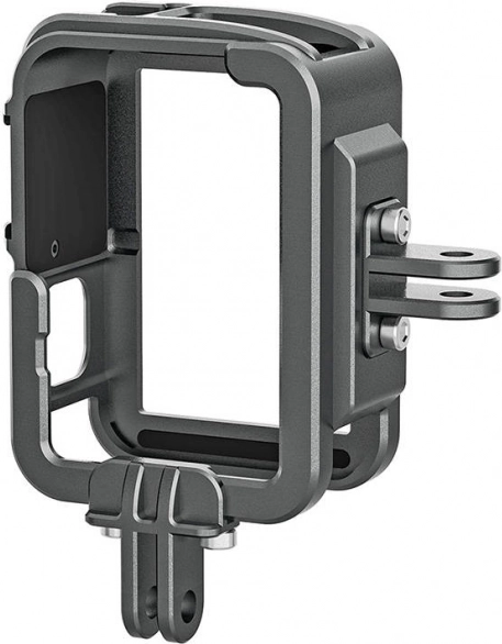 Cage en aluminium Telesin pour GoPro HERO 12/11/10/9 avec adaptateur vertical