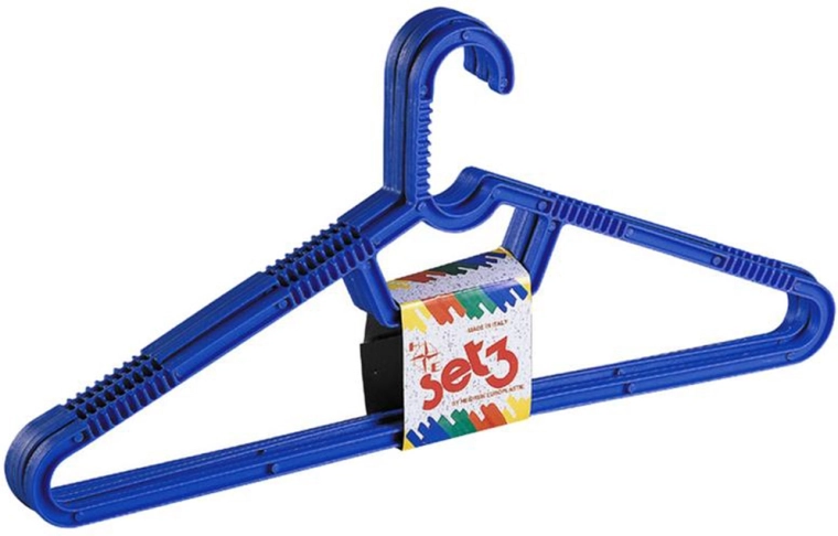 Cintres en plastique HEIDRUN, lot de 3 pièces