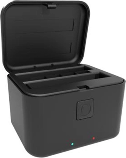 Boîtier de charge Puluz pour Insta360 X5 (noir)