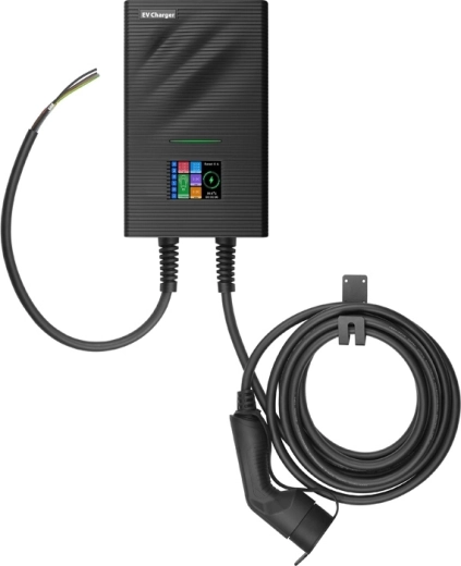 Chargeur pour véhicule électrique Besen 22 kW avec application et écran tactile