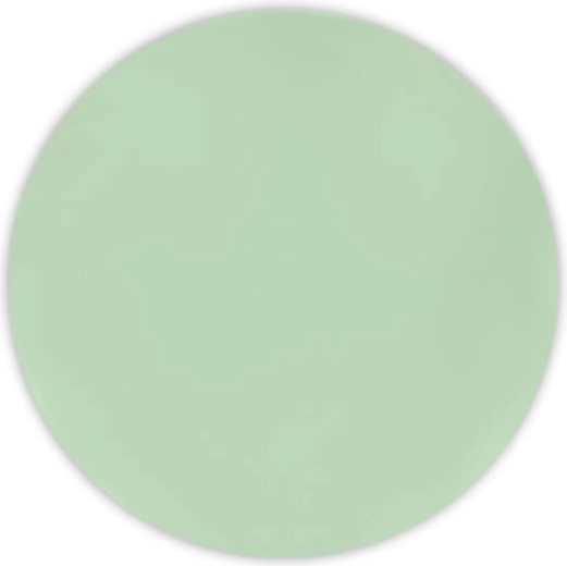 Assiettes en plastique Decorata 20 cm vert clair, lot de 2 pcs