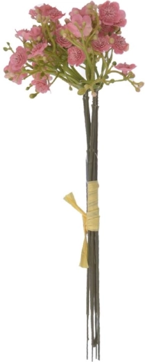 Fleur décorative Gypsophile rose 23 cm