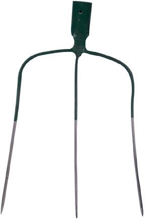 Fourche bavaroise à 3 dents sans manche