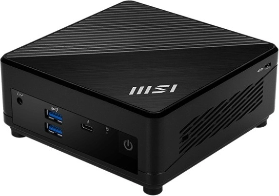 Mini PC MSI Cubi 5 sans OS avec Intel Core 3 100U, carte graphique UHD, Wi‑Fi et Bluetooth, noir